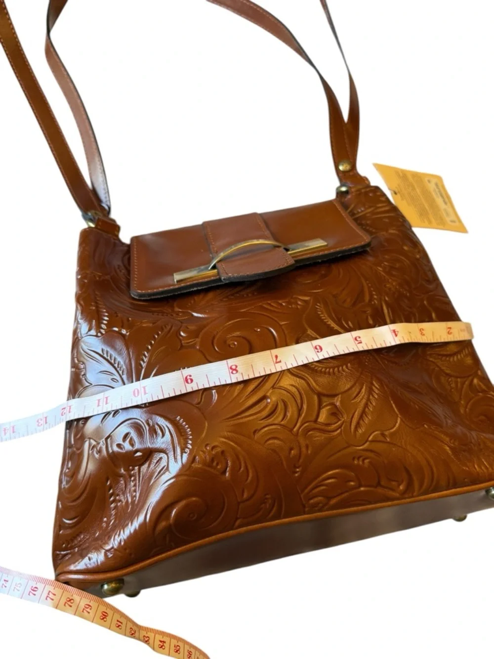 Patricia Nash NEW Women's LARONE Shoulder Bag Leather Florence $269 Western Boho
